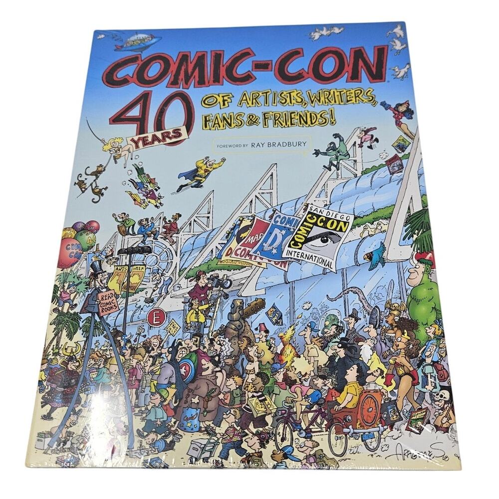 NEW Sealed Comic-Con 40 Years of Artists, Writers, Fans & Friends Book Chronicle